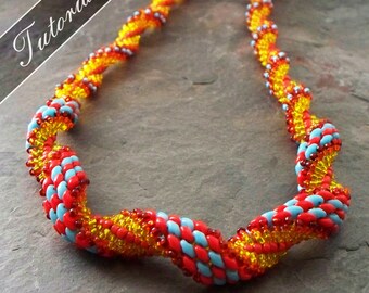 Download Jewelry Tutorial. Wire Crochet with Beads Step by Step