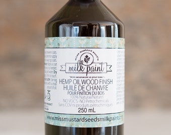Hemp Oil for Painted or Wood Furniture | Miss Mustard Seed's Milk Paint - Two Sizes Available