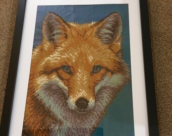 Fantastic fox diamond painting.