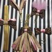 Planner Tassel LV inspired paper clip planner inspired LV logo designer glam planner clip Agenda A5 mm gm insert planner band