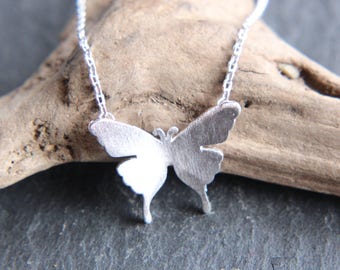 Sterling Silver Butterfly Necklace