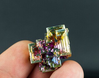 Rainbow Bismuth Plateau Specimen