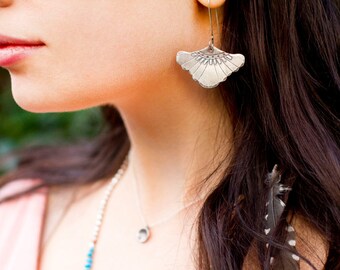 Fairy Fan-Flower Earrings