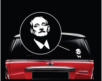 Bill Murray Silhouette Vinyl Decal Sticker