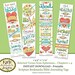 Ephesians 1-4 Full Color Bookmarks Bible Journaling Illustrated Faith INSTANT DOWNLOAD Scripture Digital Printable Christian Religious