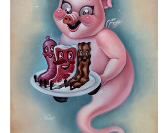 I'm Delicious - Fine Art Print by Nouar