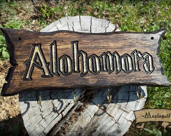 Alohomora Wall Key Holder - Key Rack - Key Hanger