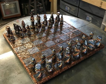 Steampunk Chess Set
