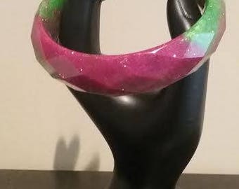 Christmas Colors Chunky Bracelet