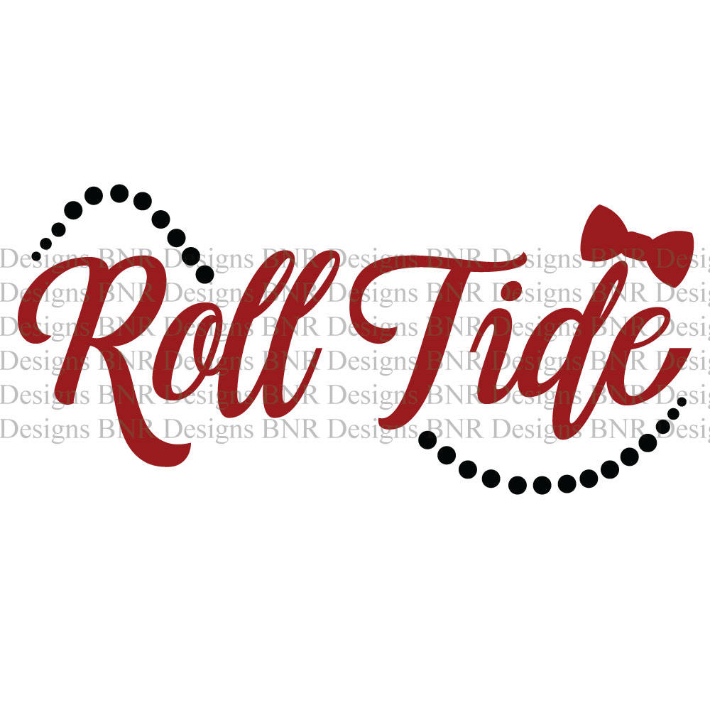 Download Roll Tide SVG Alabama SVG DXF File Cricut File Silhouette