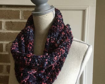 Winter Sunset, Neckwarmer, Cowl