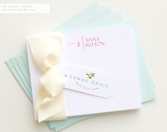 Personalized Stationery Set | Personalized Stationary | Monogram Stationary | Custom Stationary Set | Custom Note Cards
