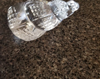 Waterford Crystal Snail Paperweight