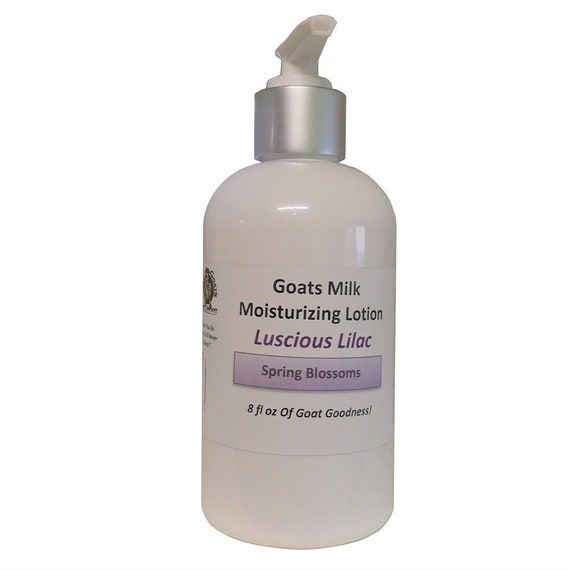 Lilac Lotion Body Lotion Lilac Scented Lotion Goat Milk