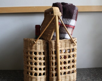 A Wicker Picnic Basket