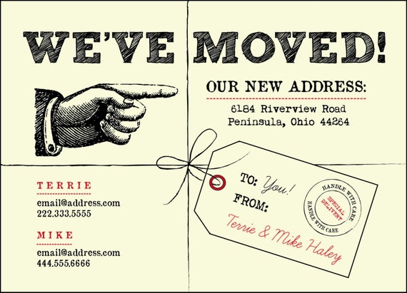 new address postcards