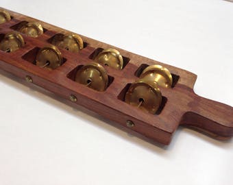Hand Carved Olive Wood Percussion Cymbals
