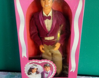 Mattel 1982 Todd Wedding Doll Todd Doll Damaged Box