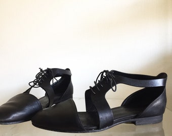Jil Sander Avantgarde leather shooes