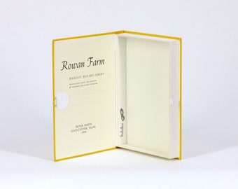 Hollow book safe / Vintage US. book / Secret box / 'Rowan Farm'