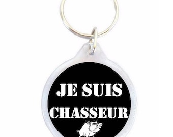 I am a Hunter Ø40mm keychain