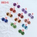 10pcs (5pairs) half round glass eyes diy animal eyes dolls eyes B8MM-M