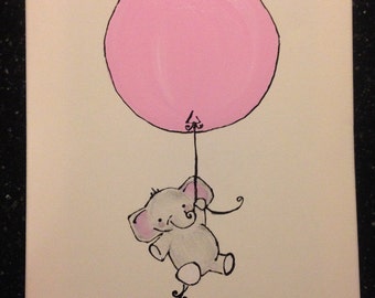 Nursery Balloon Elephant