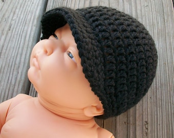 Crochet Brimmed Hat (13 colors available)