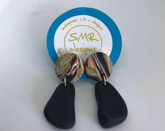 Pebbles Polymer Clay Dangles