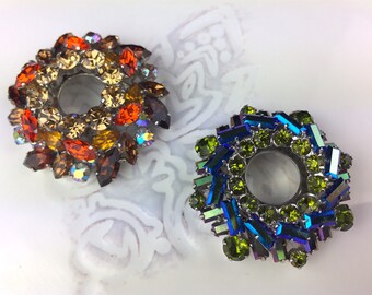 Charming Vintage 'Duet' brooches - 1950's