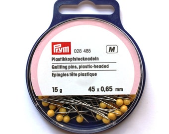 Quilting pins, dressmaking pins, Prym quilters pins, quilt making pins, extra long pins, quilting supplies, quilting shop, UK haberdashery