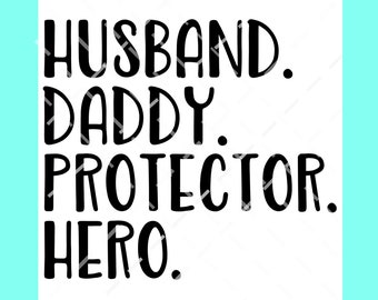 Daddy svg hero svg | Etsy