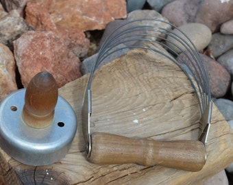 Vintage Kitchenware Pastry Blender and Bisquit Cutter