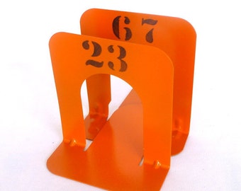 INDUSTRIAL STYLE Orange BOOKENDS