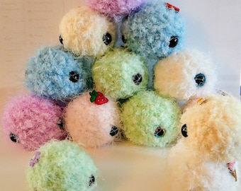stress anxiety relief squishy amigurumi toy child gift boa yarn soft friendly therapeutic relaxation