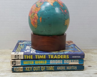 Vintage Sci Fi, set of 3 Andre Norton, 1950s-1960s Witch World, Key out of time, The Time Traders, science fiction
