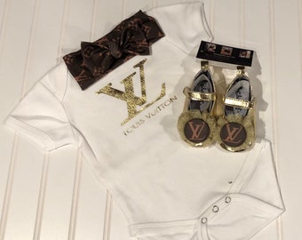 Louis vuitton baby | Etsy