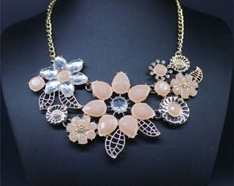 flowers Necklaces , women Necklaces, gift, anniversary.