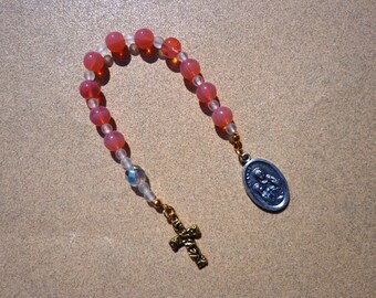 Saint Ann Rosary - Patron Saint of Grandmothers, Mothers, Women in labor, Horse riders, Cabinet makers, Housekeepers, Housewives, Saint Anne