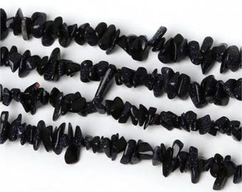 Blue Sand stone 3-5 mm approx - coral bead