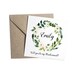 Will You Be My Bridesmaid Card, White Rose, Personalised Card, Maid of Honour, Chief Bridesmaid, Flower Girl, White Wedding, Classic Wedding