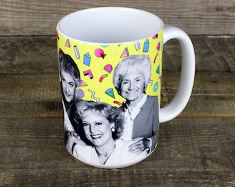 Golden Girls MUG dorothy blanche rose sophia Thank You for Being a Friend gifts for HER gay icons Pride Coworker gift