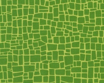 Grass Green Dinosaur Skin from Robert Kaufman's Dinoroar Collection by Sea Urchin Studios