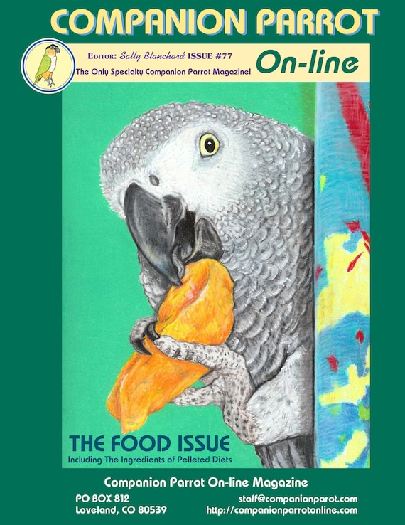 Companion Parrot Magazine .pdf Issue #77 Covering Nutrition 90 pages