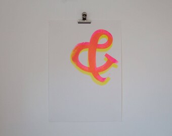05 & - - Screen Print by the Cledford