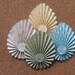 Egg Shaped Paper Rosette Printable Template and SVG Cutting File