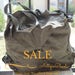 SALE! Distressed canvas bag, Vintage army canvas bag, Messenger bag, Green khaki bag, USSR type, Cold War haversack, Shoulder bag, Old bag