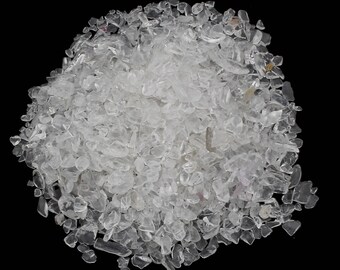 65g Quartz Clear Gemstone Mineral Rock Chips
