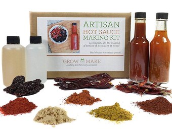 DIY Artisan Hot Sauce Kit