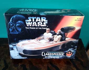 Star Wars The Power of The Force Landspeeder 1990's Kenner